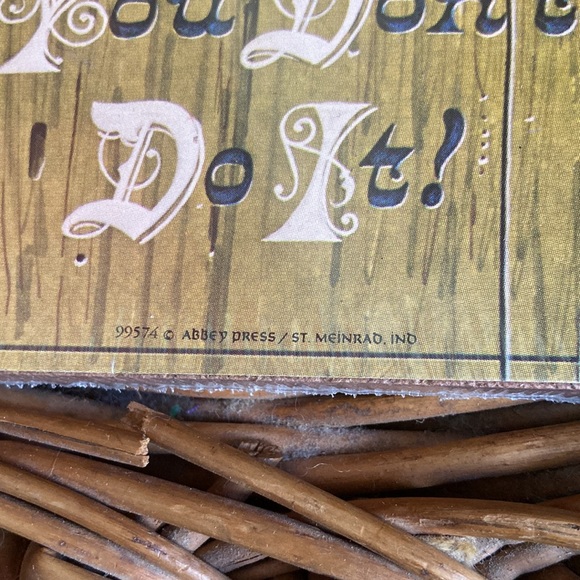 vintage 70s Abbey Press funny groovy kitchen wall decor - Picture 5 of 10